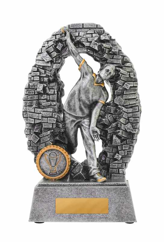 Bowler Male Cricket Trophy 110mm