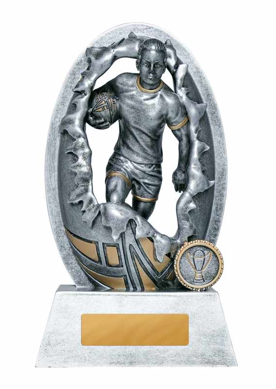 Rugby Trophy 130mm