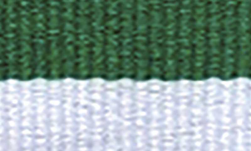 Green White Ribbon