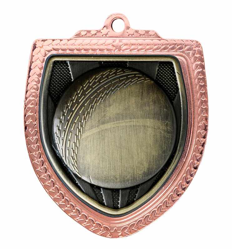 Shield Medal – Cricket Ball