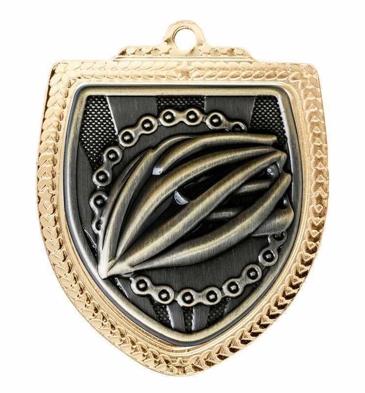 Shield Medal – Cycling