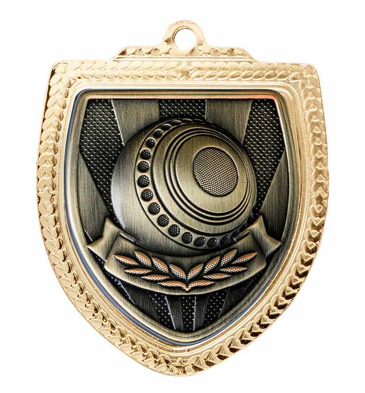Shield Medal – Lawn Bowls Ball