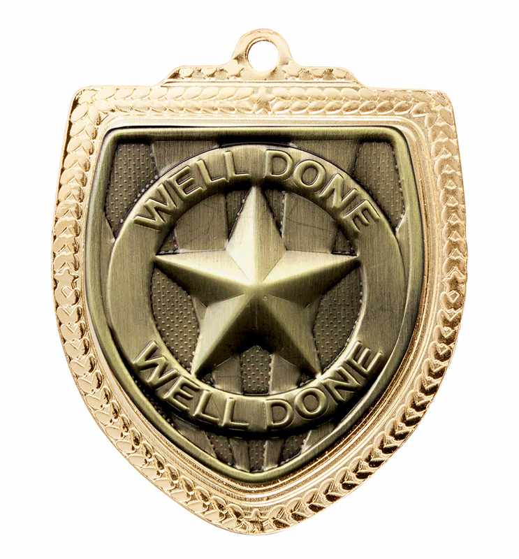 Shield Medal – Well Done!