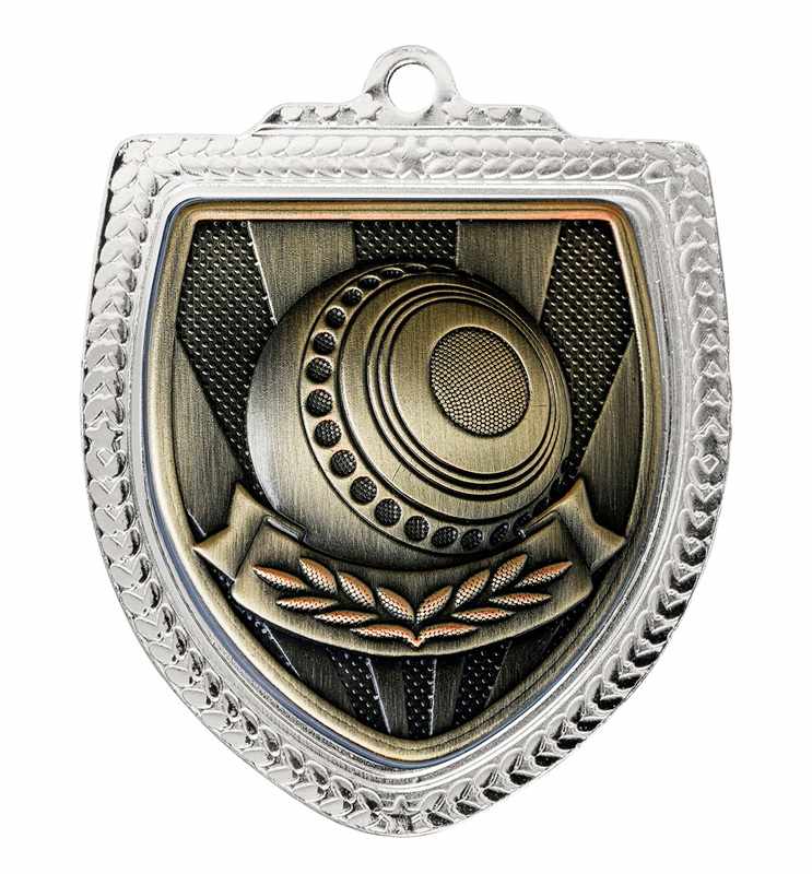 Shield Medal – Lawn Bowls Ball