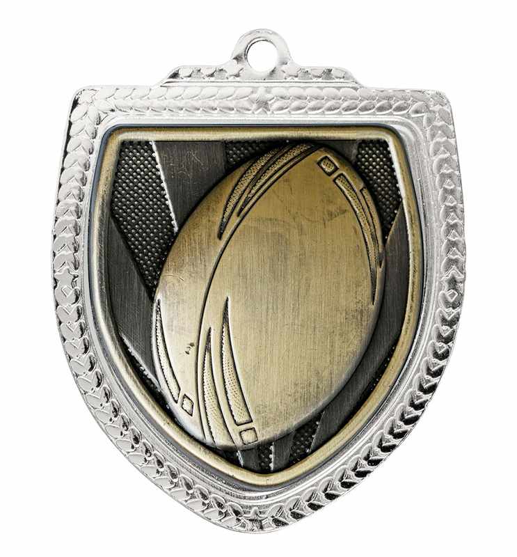 Shield Medal – Rugby Ball