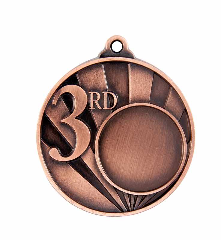 1076C-3RD: Sunrise Medal-3RD + 25mm insert
