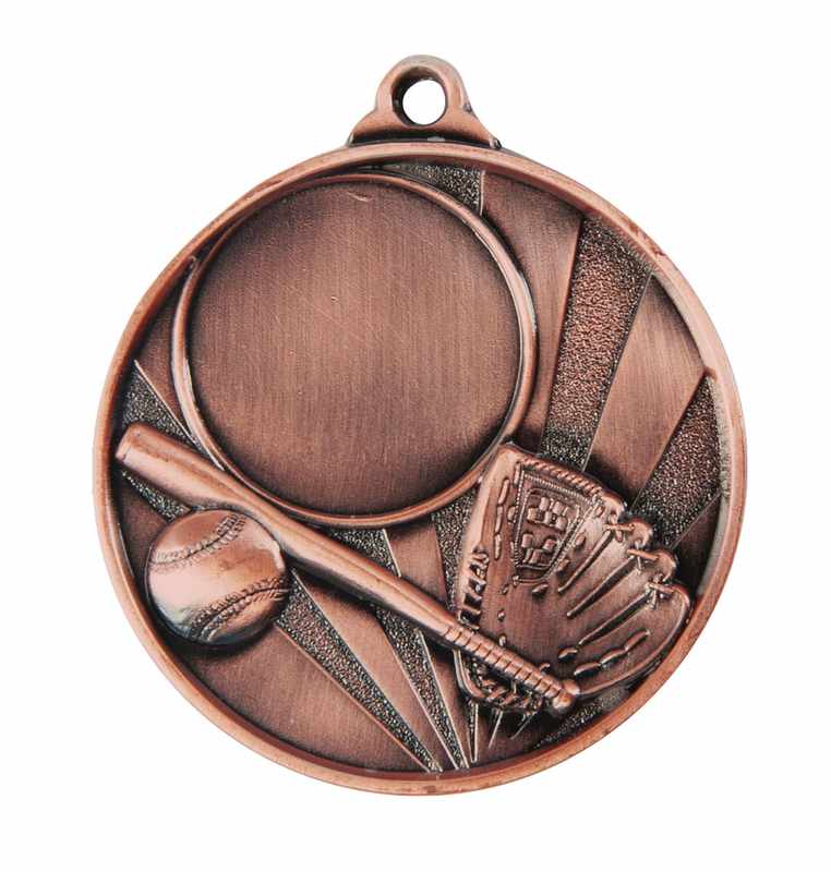 Sunrise Medal-Baseball+25mm insert