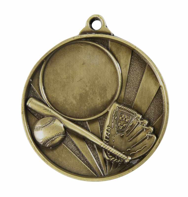 Sunrise Medal-Baseball+25mm insert
