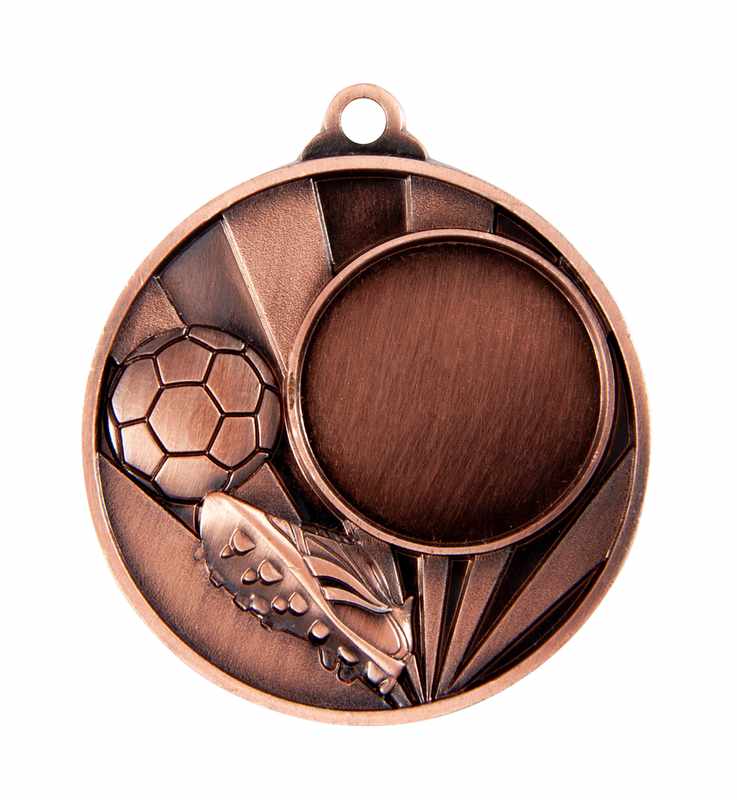Sunrise Medal-Football + 25mm insert