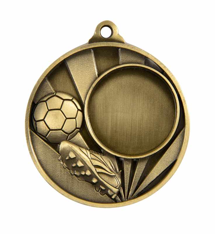 Sunrise Medal-Football + 25mm insert