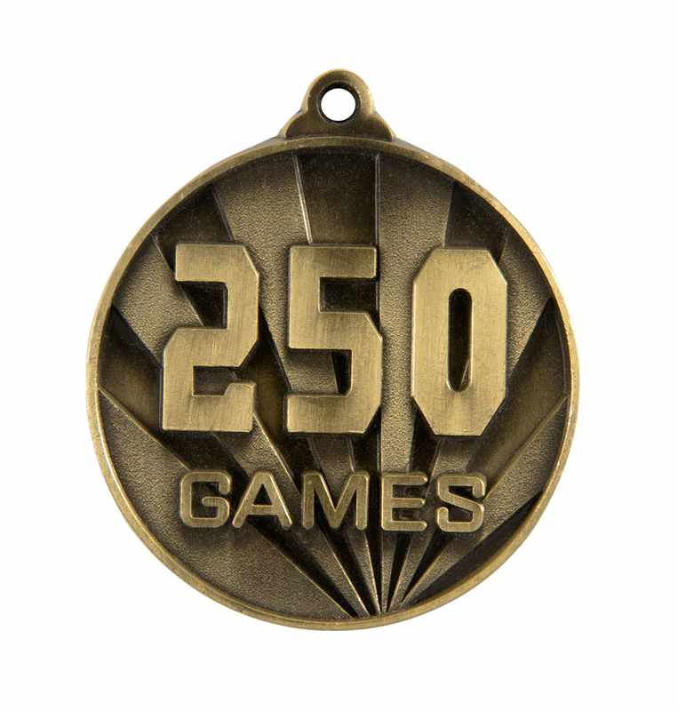 Sunrise Medal-No. Games (250)