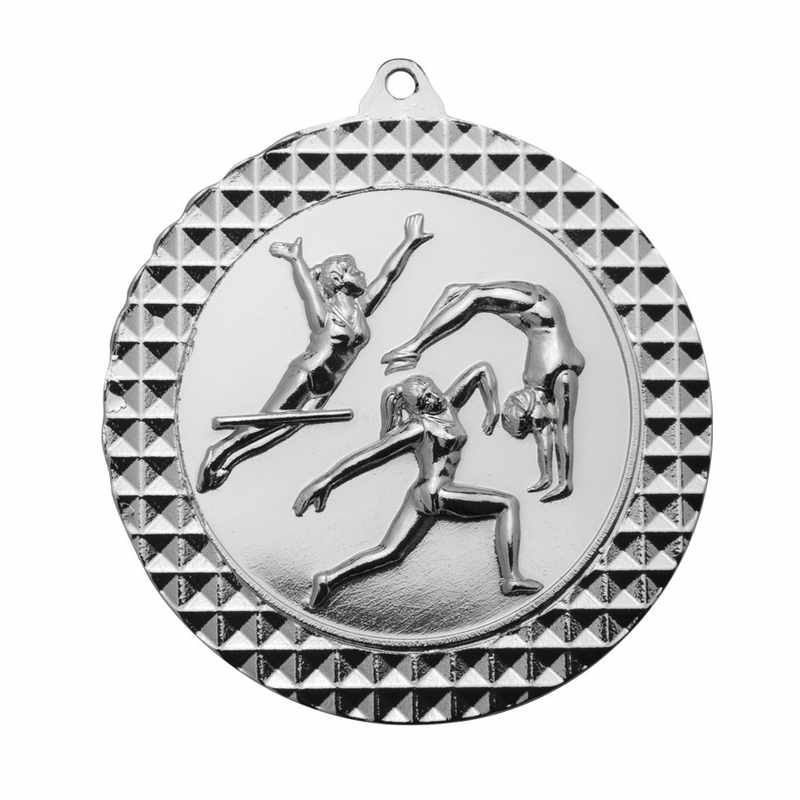70mm Medal Gymnastics Fem.