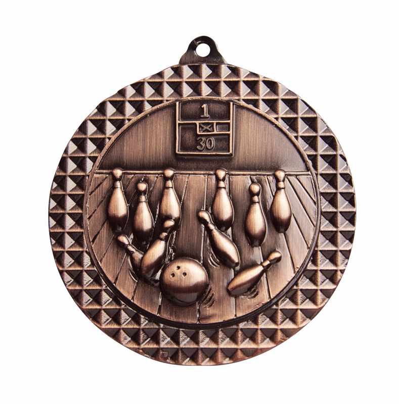 70mm Medal Tenpin