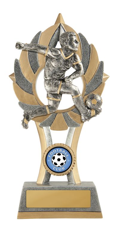 Ezi-Rez Series Soccer Trophy with 25mm Centre Male