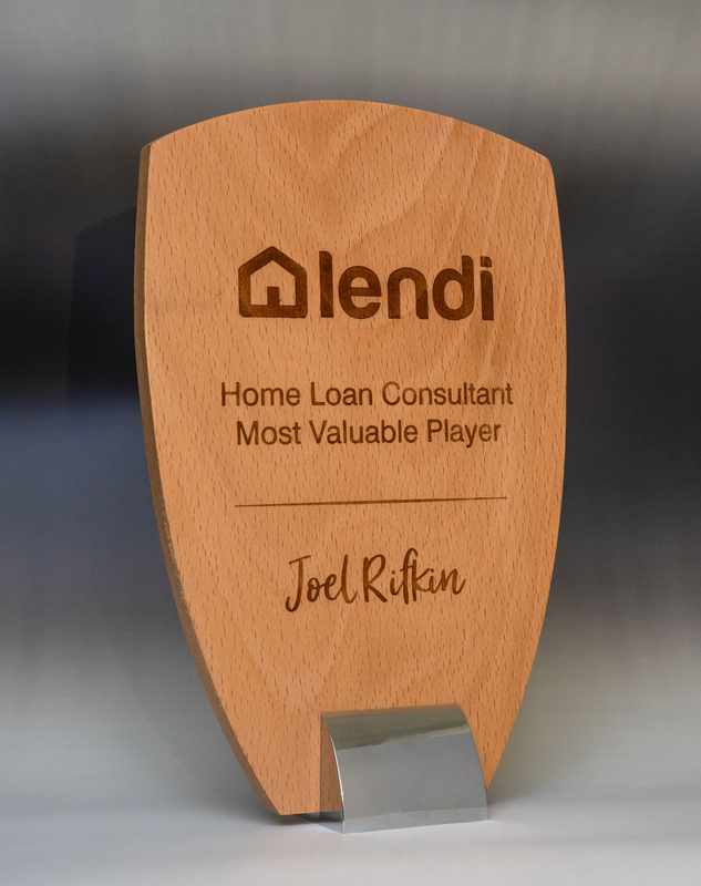 Timber Awards Glass Trophy 160mm