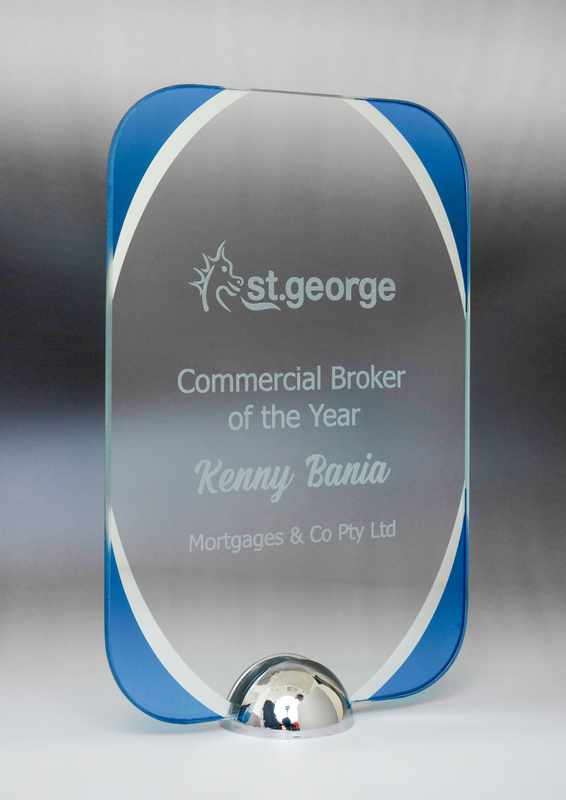 Millenium Glass-Curved Rectangle