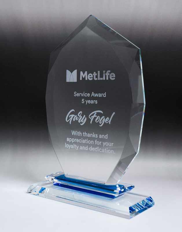 Aquamarine Glass-Arch