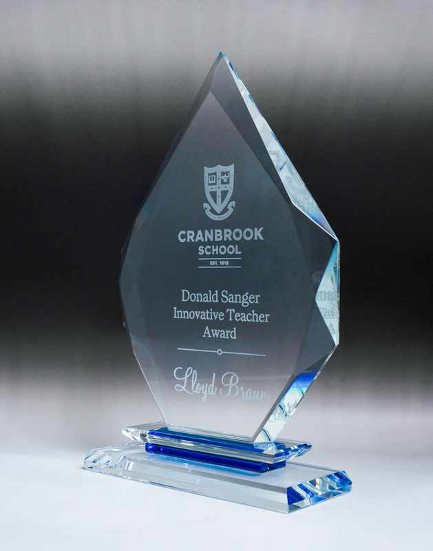 Aquamarine Glass-Arrow.