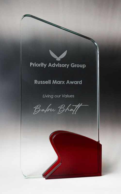 Blade Glass Award 220mm