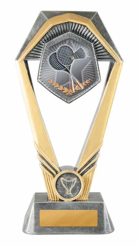 Badminton Hex Trophy 210mm