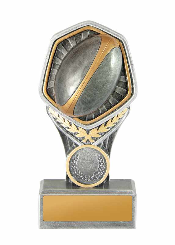 Rugby Trophy 140mm