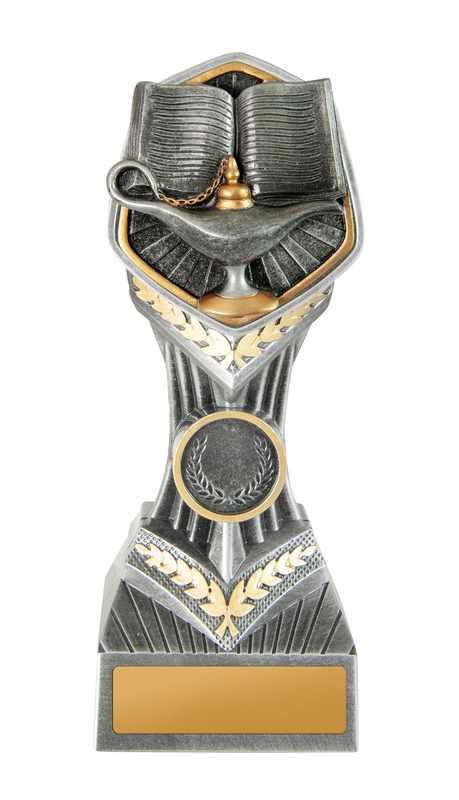 Lamp of Knowledge Schools Trophy 180mm