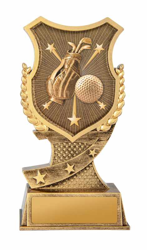 Shield Stand-Golf