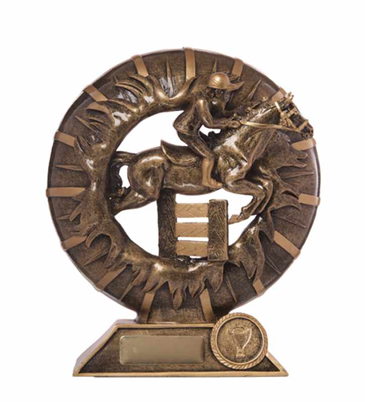 3D Break-thru-Showjumping Horse