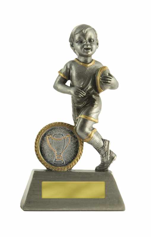 Little Champs Rugby Trophy 125mm