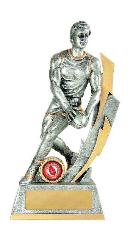 Male Aussie Rules Trophy 145mm