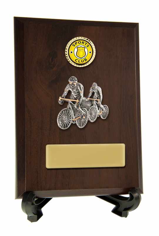 Plaque with Cycling Trim