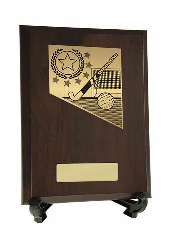 Plaque with Hockey Trim