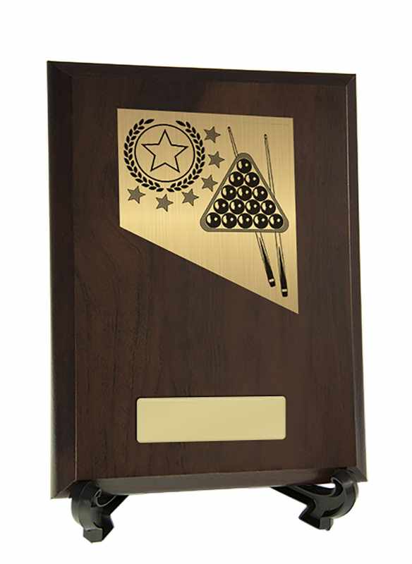 Billiards Theme on Plaque