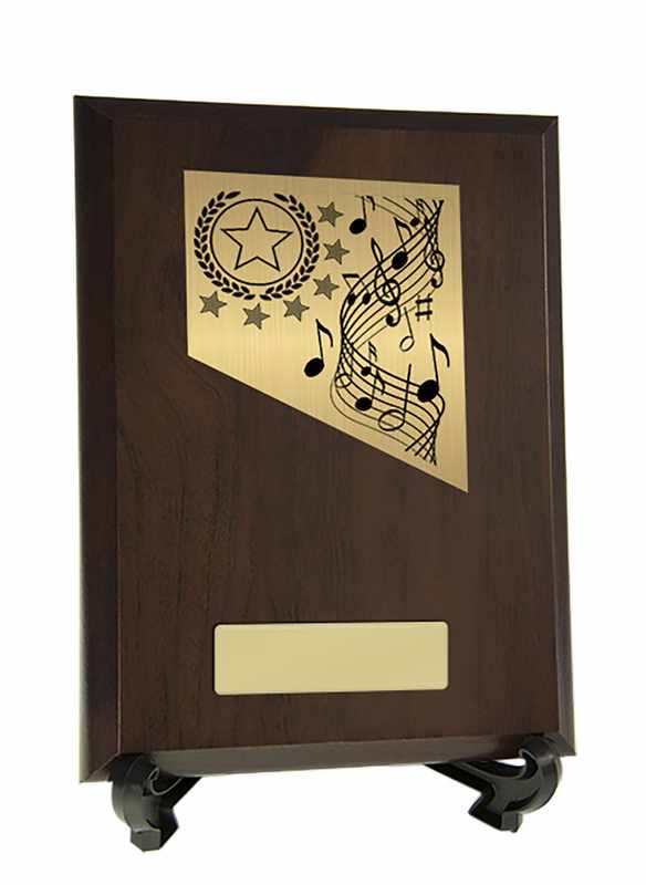 Plaque with Music Trim