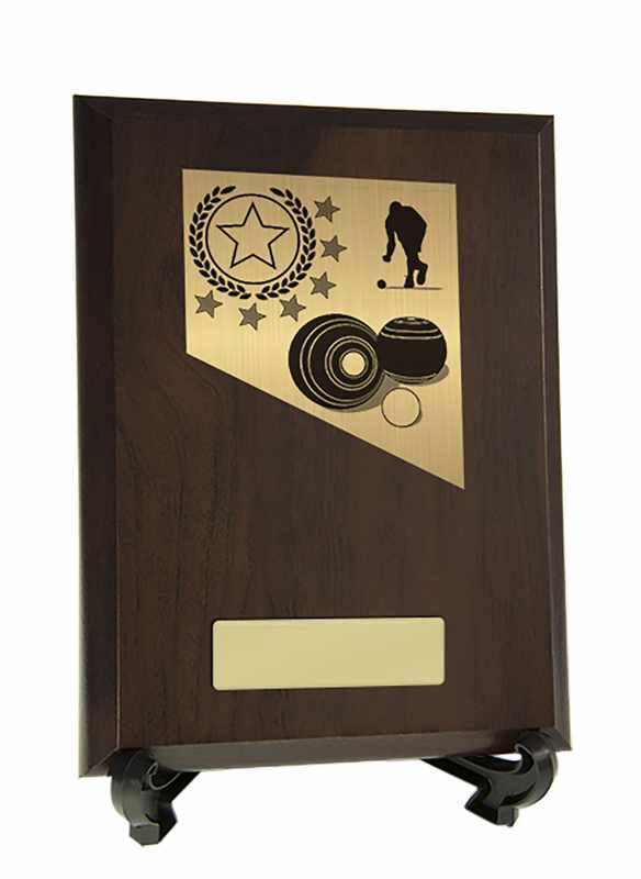 Plaque with Lawn Bowls Trim