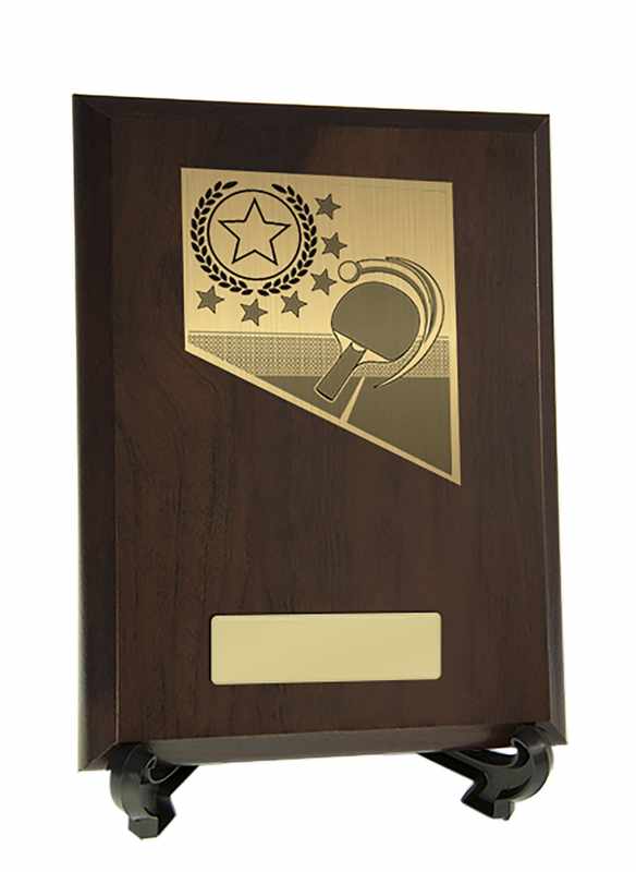 Plaque with Table Tennis Trim