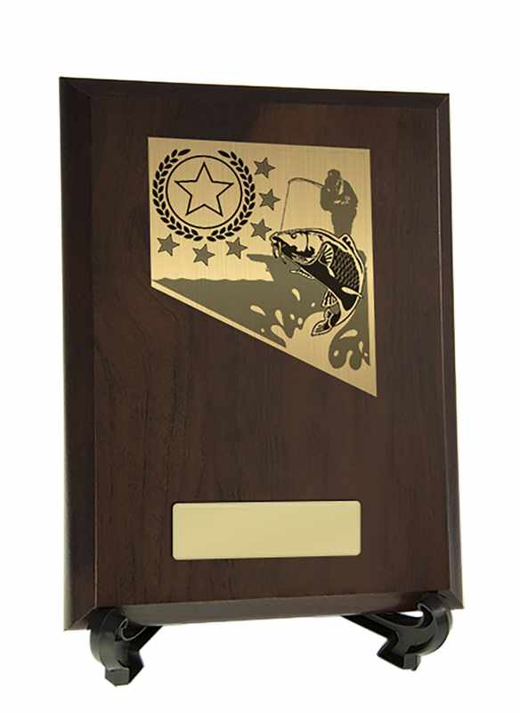 Plaque with Fishing Trim