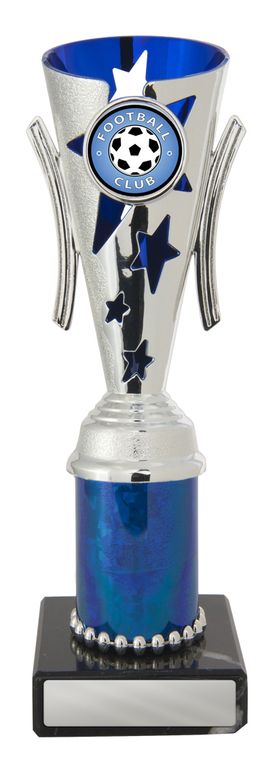 Silver/Blue Cup with 25mm Centre