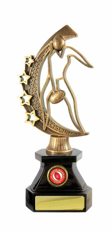 Female Aussie Rules on Base