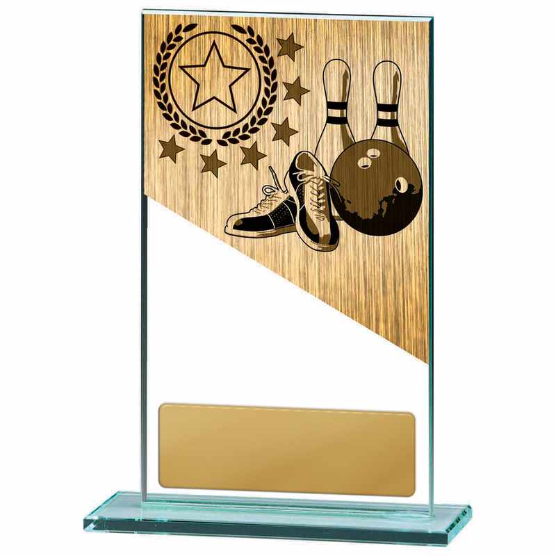 Tenpin Theme on Glass