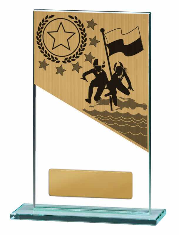 Lifesaving Theme on Glass