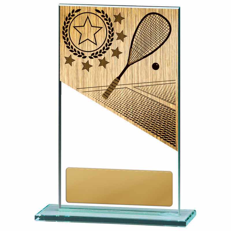 Squash Theme on Glass