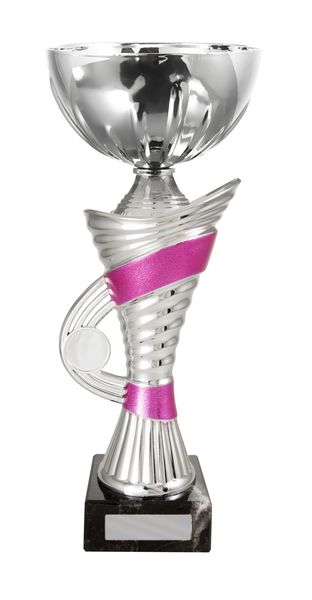 Pink/Silver Opulent Cup with Bowl with 25mm Centre