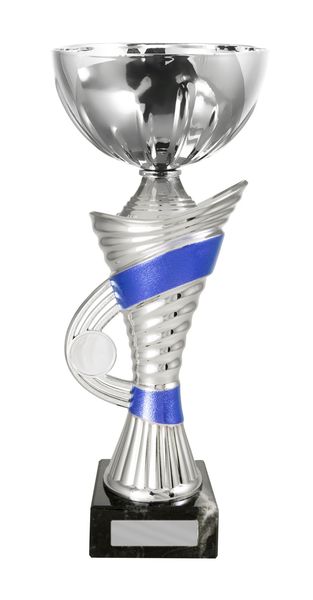 Blue/Silver Opulent Cup with Bowl with 25mm Centre