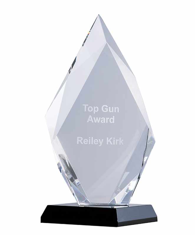 Black and Clear Crystal – Arrowhead