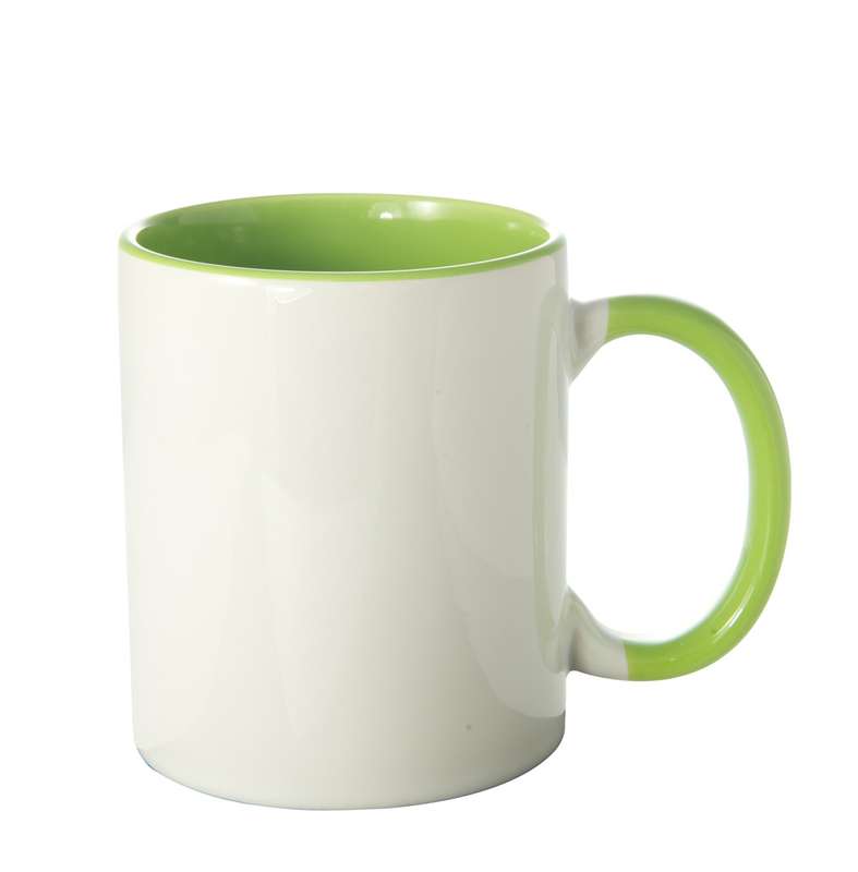 Sub. Coffee Mug-Light Green(sold in ctns of 36 only)