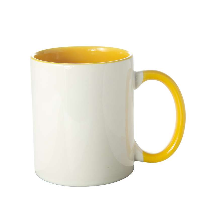 Sub. Coffee Mug-Yellow(sold in ctns of 36 only)