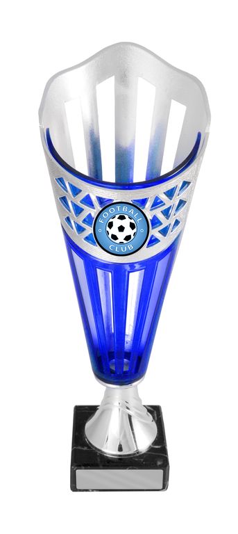 Silver/Blue Cup with 25mm Centre