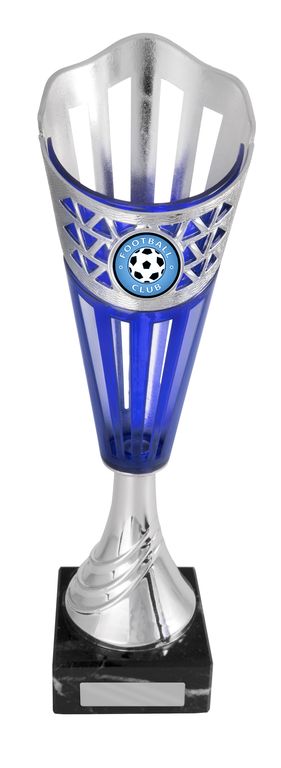 Silver/Blue Cup with 25mm Centre