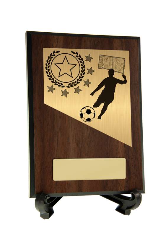 Plaque with Football Trim